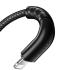 Mcdodo CA-8460 Greased Lighting Series PD Type-C To Lighting Cable 1.2M 36w Fast Charge (BLACK)